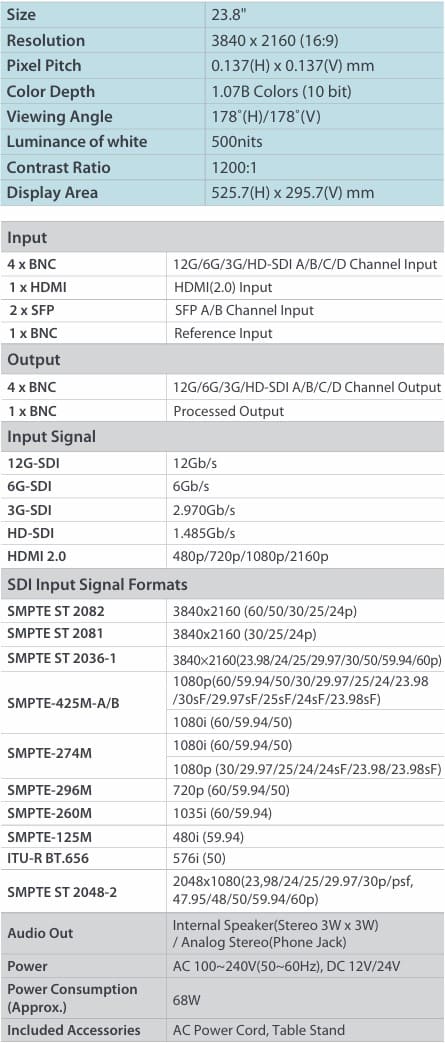 LXM-180U Features